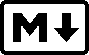 Markdown Logo markdown logo