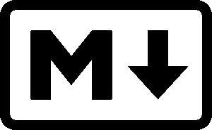 This is the Markdown Logo